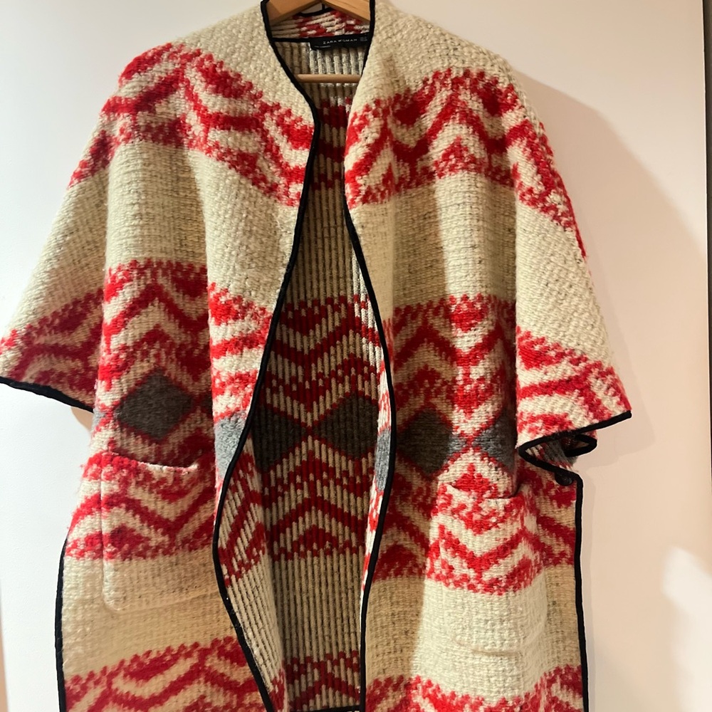 ZARA Wool Cape